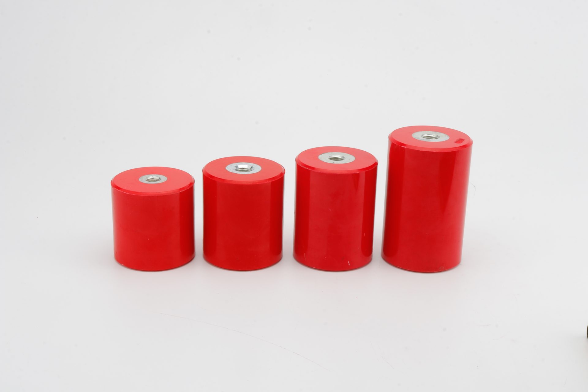 Red Cylindrical Insulator Busbar Support DMC 70mm 100mm - Haitan ...