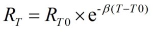 Resistance and Temperature Formula